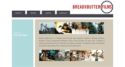 Desktop Screenshot of breadandbutterfilms.com